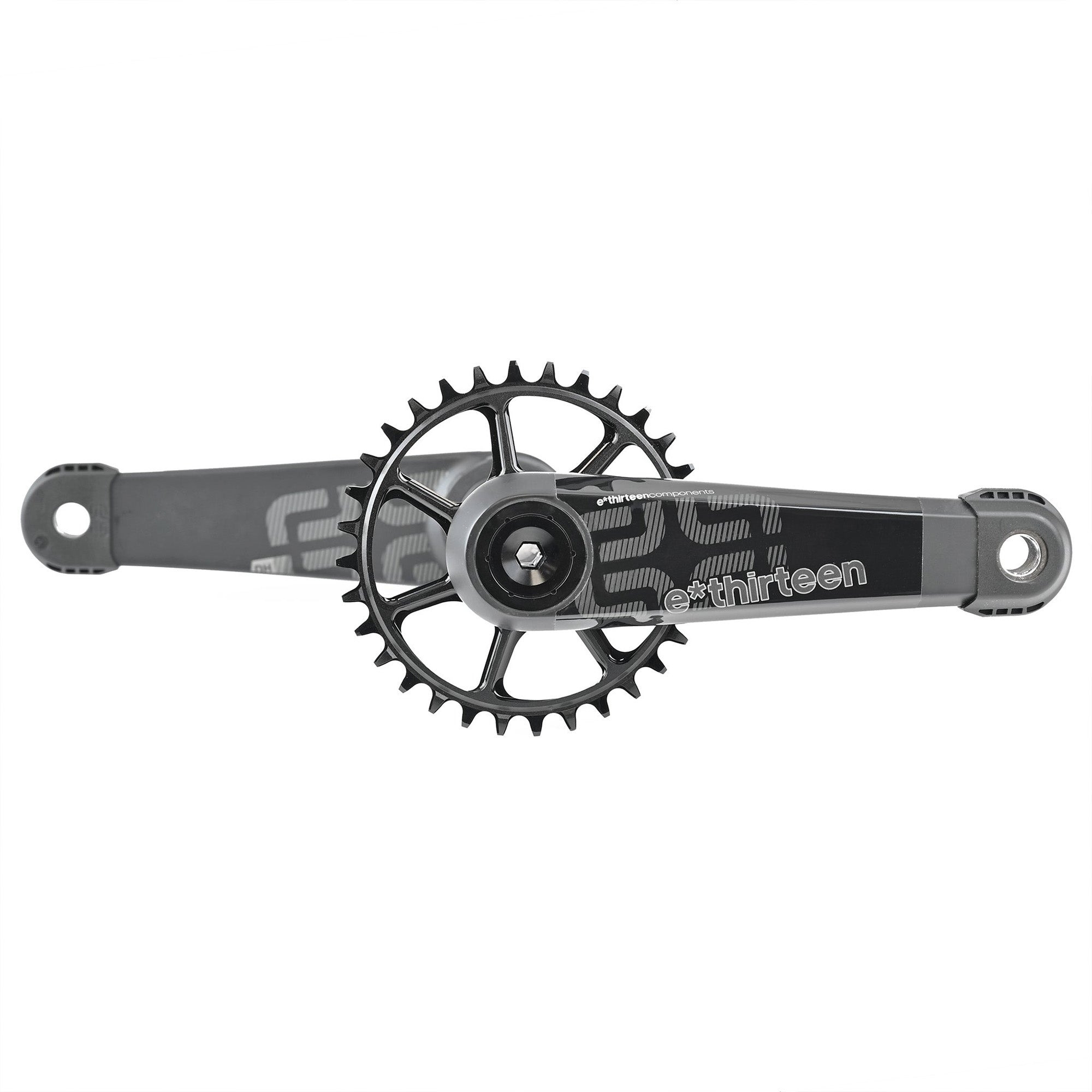 E*Thirteen LG1 Race Carbon Cranks Black 83mm X 165m