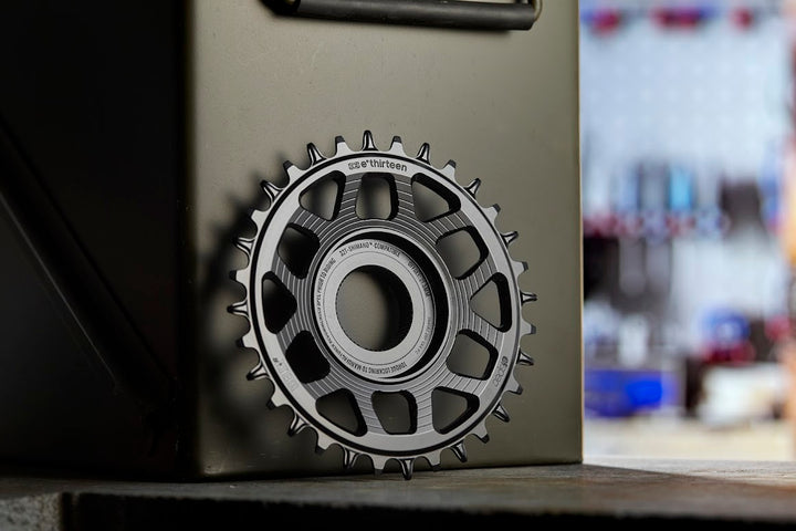 E*thirteen Helix R e*spec Chainring for Shimano EP8 - Silver