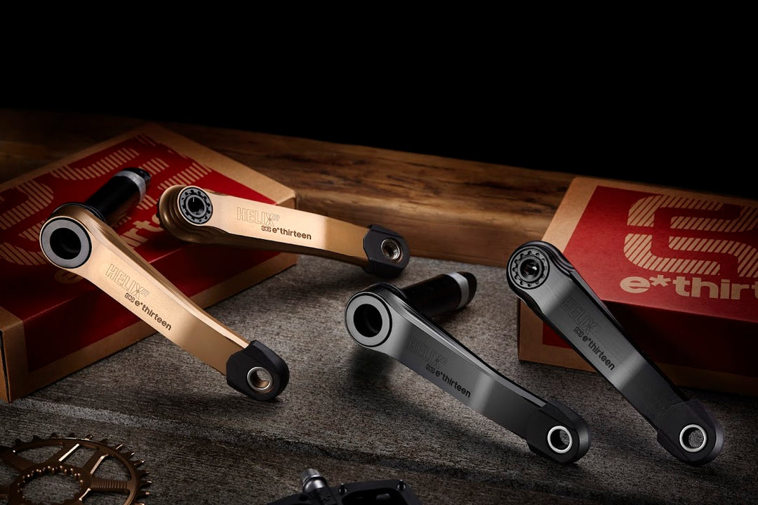 E*thirteen Helix Race Alloy Cranks Bronze – skylinebicycles