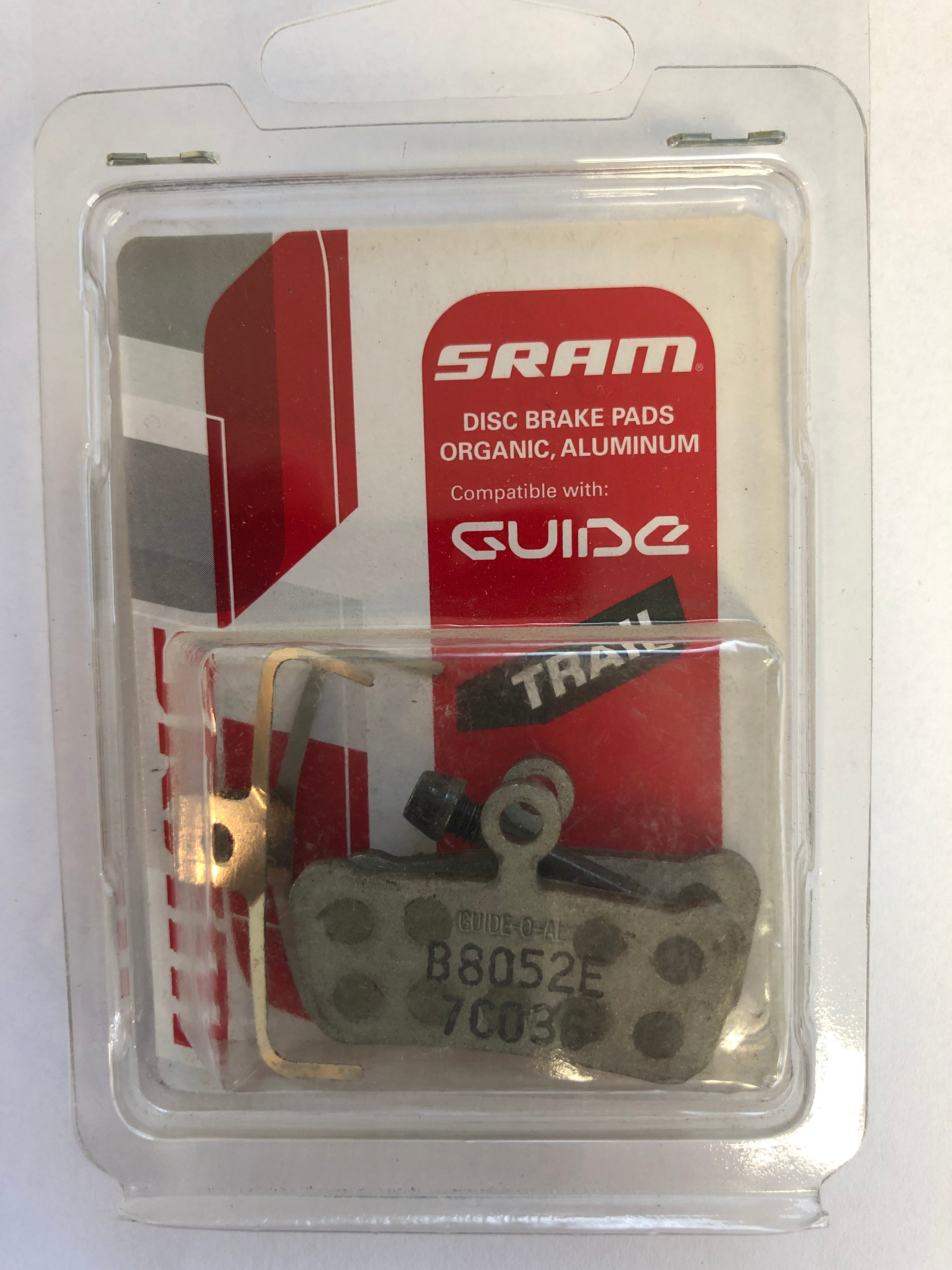SRAM / Guide B8052E Organic/Aluminum Disc Brake Pads – skylinebicycles